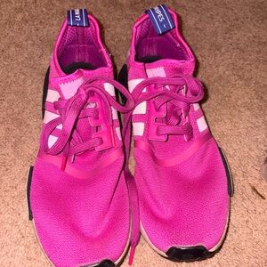 adidas Women's Bright Pink Sneakers